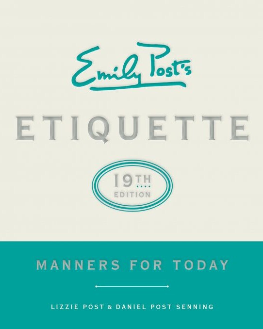 Emily Post Etiquette, 19th Edition Book